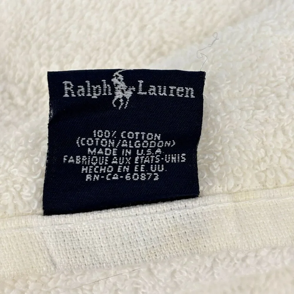 Ralph Lauren Polo Sport 1996 American Flag Beach Bath Towel 69”X 34.5” VTG NEW